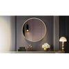 20″ Gold Round Mirror
