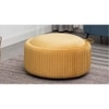 Loofy Ottoman with Storage Color in Yellow