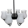 Devansh Gold Antique Wall Mounted Lamp With Off-White Cotton Shade