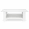 Spydercraft Gabriel Modern Coffee Table in White Finish