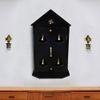 triya engineered wood prayer unit in mahagony finish