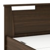 Pavis Storage Bed Size - Queen Finish - Californian Walnut