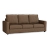 Apollo Compact Sofa Set (Colour : Mocha, Cushion : Hard, Back Type : High Back, Seater : 3+1+1)