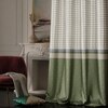 Stoa Paris Satin Long Door Curtain, 70% Blackout Curtains, Sun Protection, Set of 2, Versailles - Majestic Meadow