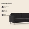 Felicity 3 Seater Click Clack Sofa cum Bed In Graphite Grey Colour