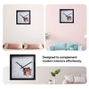 Aries Zodiac Wooden Wall Clock with Bold Minimal Art Dial