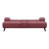 Horizon 3 Seater Sofa Bed Cum In Dark Pink Colour