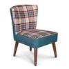 Tiara Block Green Accent Chair