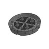 VegTrug Wooden Barrel Planters 37cm Burnt Oak