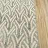 Jaipur Rugs Textured Wool 5x8 Feet Natural Grey And Undyed White Hand Tufted Rug Carpet