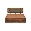 Seaside Escape Solid Wood Queen Size Box Storage Bed