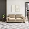 Esquel Premium 3 Seater Fabric Sofa in Biscuit Velvet Colour