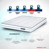 Strength - Doctor Recommended 5 Zone Dual Density Orthopedic Support layer High Density Coir Memory Foam Mattress (84 x 72 in, 7 Inches)