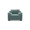 Esquel Sofa Set (Colour : Dusty Turquoise Velvet , Seater : 3+1+1)