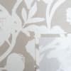 White Floral 4 Pcs Comforter Set With Queen Size Bedsheet With 2 Pillow Covers