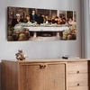Luxury Mafia Money Graffiti Canvas Wall Painting Decor 22x46 Inch