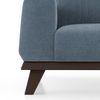 Granada Essential 3 Seater Fabric Sofa In Ocean Weave