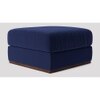 Royse Ottoman Color in Navy Blue