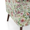 Genoa Wing Chair In Clara Velvet Colour