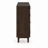 Flow Sheesham Wood  Shoerack In Provincial Teak Finish