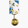 Devansh Metal Electric Wall Light in Gold Colour with Multi Shade Count of 1 Light