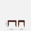 Aura 4 Seater Dining Set with Cushioned Chairs in Check Colour