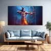 The Castle Decor Ram Ji Wall Painting Wooden Framed 27x48 Inch (Style 1)