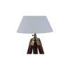 Alwyn White Cotton Shade Table Lamp