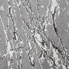 Multicolor Abstract Machine Made Polyester 3 X 5 Feet Carpet