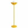 Flower Floor Lamp with Ball in Yellow Colour