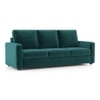 Apollo High Back 3 Seater Fabric Sofa in Malibu Colour