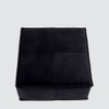 Amma Ottoman in Black Colour