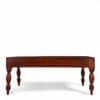 Hudson Sheesham Wood Traditional Rectangle Coffee Table In Honey Finish