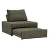 Scandinavian Monte Sofa Bed in Leaf Green Finish Pet Friendly