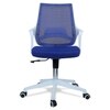 Xeanea Mid Back Ergonomic Chair in Blue Colour