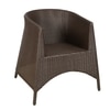 Cairns Wicker Chair In Brown Tone Finish