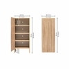 Trudo Modular Shoe Cabinet for 10 Pairs – Modern Space-Saving Shoe Storage Cabinet