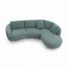 Aria 4 Seater L Shaped Corner Sofa Right Facing Chaise Desert Sage