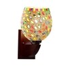 Devansh Solid Wood Electric Wall Light in Multi Colour with Multi Shade Count of 1 Light