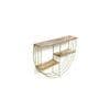 WOODENMOOD Half Round Wall Rack