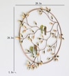 W-Bird Abstract Metal Wall Decor in Multicolor Set of 1