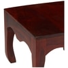 Lyon Sheesham Wood Contemporary Square Coffee Table In Honey Finish