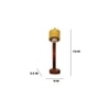 Alice Brown Wooden Table Lamp