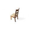 Newport Sheesham Wood   Dining Chair in Jute Beige     TEAK FINISH
