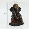 Parv Polyresin Figurine in Black Colour