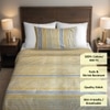 Threads Silky Touch Premium Single bed Size| Flat Bedsheet 240 x 140 cms