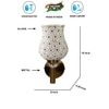 Devansh Metal Electric Wall Light in Gold Colour with Multi Shade Count of 1 Light