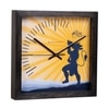 Jai Shri Ram Printed Wooden Wall Clock