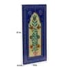 Desert Art MDF Handpainted Red Rectangle Wall Hanging Frame