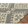 Suzanne Shale Gray Solid Hand-Tufted Wool 8X5 Feet Carpet